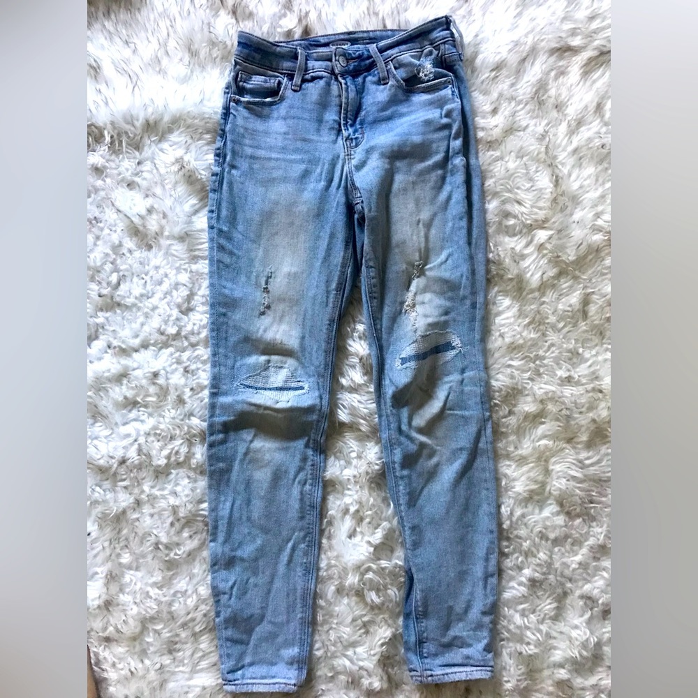 Old Navy jeans High rise super skinny Rockstar fit women’s size 2
